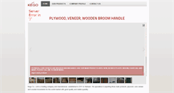 Desktop Screenshot of kego.com.vn